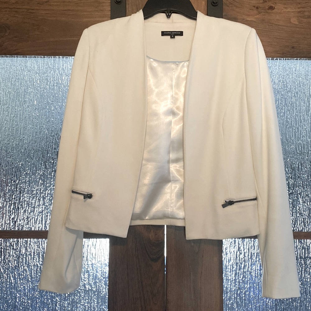 Creamy White Blazer